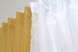 Кухонные шторки (400х170см) с подвязками цвет золотистый с белым 096к 52-0403 Фото 4