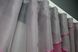 Кухонные шторы (280х170см) с ламбрекеном, на карниз 1-1,5м цвет малиновый с серым 00к 59-885 Фото 5