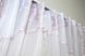 Кухонные шторы (280х170см) с ламбрекеном, на карниз 1-1,5м цвет белый с розовым 091к 59-653 Фото 5