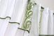 Шторки (300х170см) с ламбрекеном и подхватами цвет белый с зеленым 085к 59-784 Фото 5