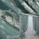 Комплект (2шт 1,55х2,9м) штор из ткани парча, цвет бирюзовый с молочным 1777ш 33-0736