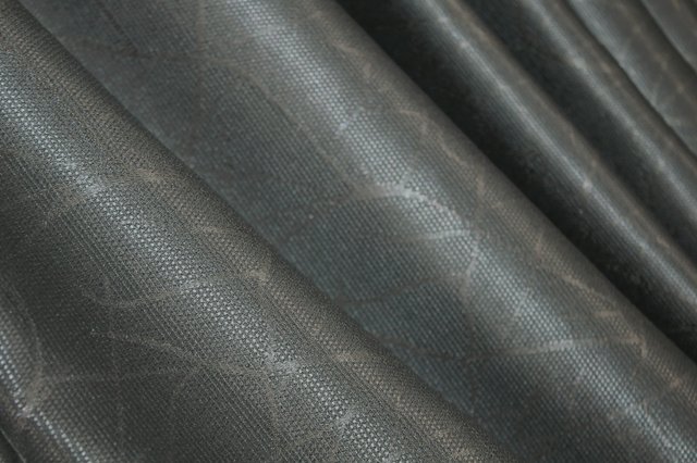 Шторна тканина льон рогожка, колекція "Савана", висота 2,8м колір сірий 1361ш