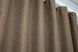 Комплект штор льон-блэкаут "Лен Мешковина" цвет темный беж 825ш Фото 5