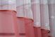 Кухонные шторы (280х170см) с ламбрекеном, на карниз 1-1,5м цвет марсала с белым 091к 52-0765 Фото 5