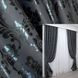 Комплект готових штор, з тканини блекаут колір графітовий 987ш Фото 1