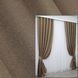 Комплект штор льон-блэкаут "Лен Мешковина" цвет темный беж 825ш Фото 1