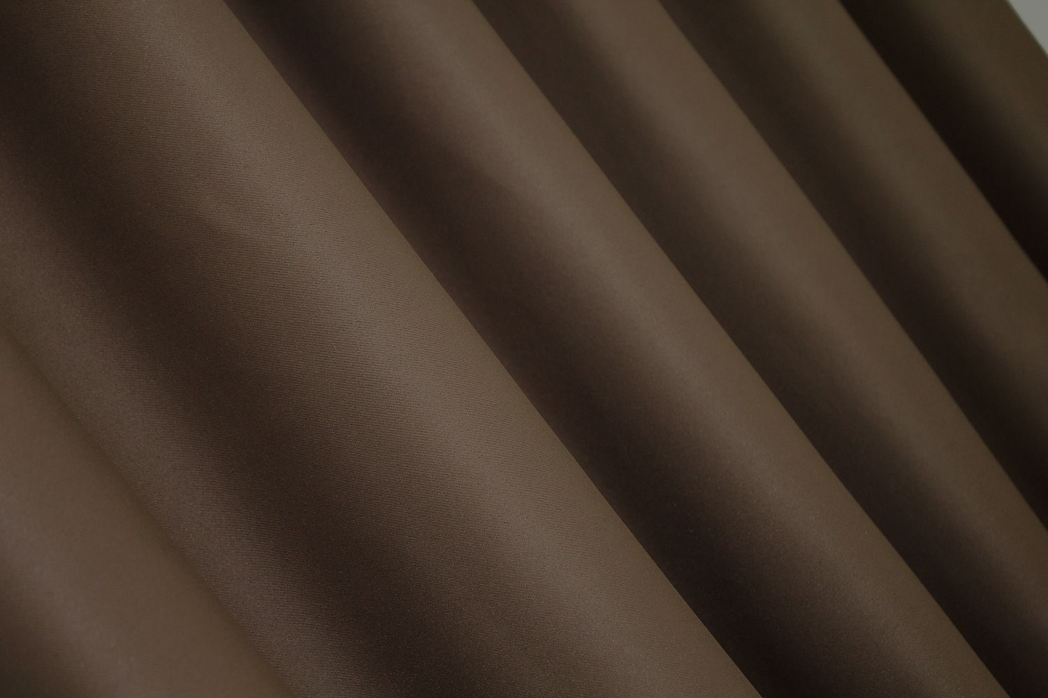 Комплект штор из ткани блэкаут, коллекция "Bagema Rvs" цвет шоколадный 1238ш, Шоколадный, Комплект штор (2шт. 1,0х2,7м.), Классические, Без ламбрекена, Длинные, 1 м., 2,7 м., 100, 270, 1,5 - 2 м., В комплекте 2 шт., Тесьма
