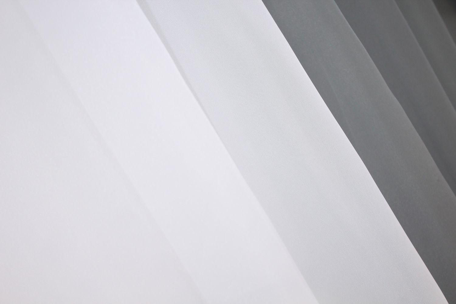 Кухонні штори (265х170см) на карниз 1-1,5м колір графітовий з білим 017к 50-024