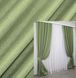 Комплект готовых штор, коллекция "Лён Мешковина" цвет оливковый 926ш Фото 1