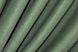 Комплект готових штор із тканини льон блекаут рогожка колір зелений 916ш Фото 7