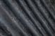 Комплект штор из ткани бархат, коллекция "Афина" Турция цвет черный с серым 1298ш Фото 10