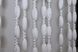Штори-нитки "Шиніл" (1 шт 3х3 м) з люрексом колір білий 61-044