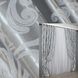Комплект готових штор блекаут-софт, колекція "Лілія" колір сірий 333ш (А) Фото 1