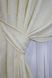 Комплект готових штор, льон мармур, колекція "Pavliani" колір кремовий 1172ш Фото 5