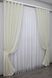 Комплект готовых штор, лен мрамор, коллекция "Pavliani" цвет кремовый 1172ш Фото 3