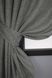 Комплект штор, колекція "Льон Мішковина" колір сірий 108ш Фото 3