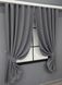 Комплект штор из ткани блэкаут, коллекция "Bagema Rvs" цвет серый 1244ш Фото 2