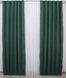 Комплект штор із тканини мікровелюр SPARTA колір зелений 971ш Фото 3
