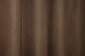 Комплект штор из ткани микровелюр Petek цвет коричневый 789ш Фото 7