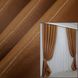 Атласные шторы Монорей цвет коричневый 787ш Фото 1