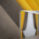 Комбинированные шторы из микровелюра цвет желтый со светлым какао 014дк (1193-963ш) Фото 1