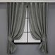 Комплект штор, колекція "Льон Мішковина" колір сірий 108ш Фото 1