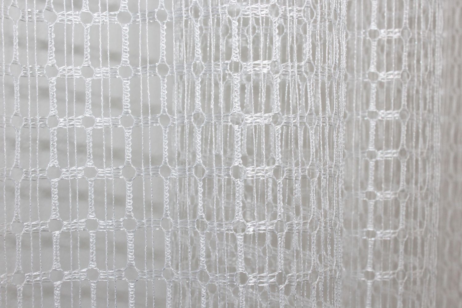 Арка (290х170см) сетка из макраме На кухню, балкон цвет белый с золотисто-кремовым 000к 51-116