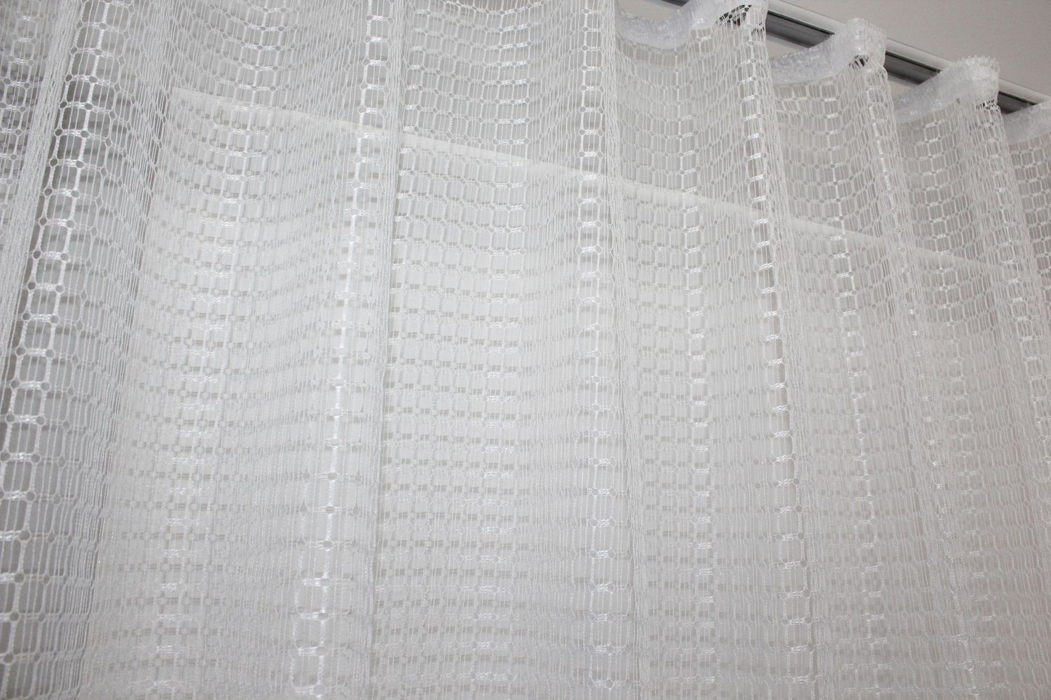 Арка (290х170см) сетка из макраме На кухню, балкон цвет белый с золотисто-кремовым 000к 51-116