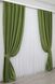 Комплект готовых штор из ткани "Софт" цвет салатовый 239ш Фото 3
