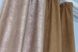 Комбіновані (2шт 1,1х2,7м) штори з льону та оксамита колір кавовий з какао 014дк (1040-492ш) 10-582 Фото 6