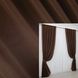 Атласные шторы монорей цвет коричневый 798ш Фото 1