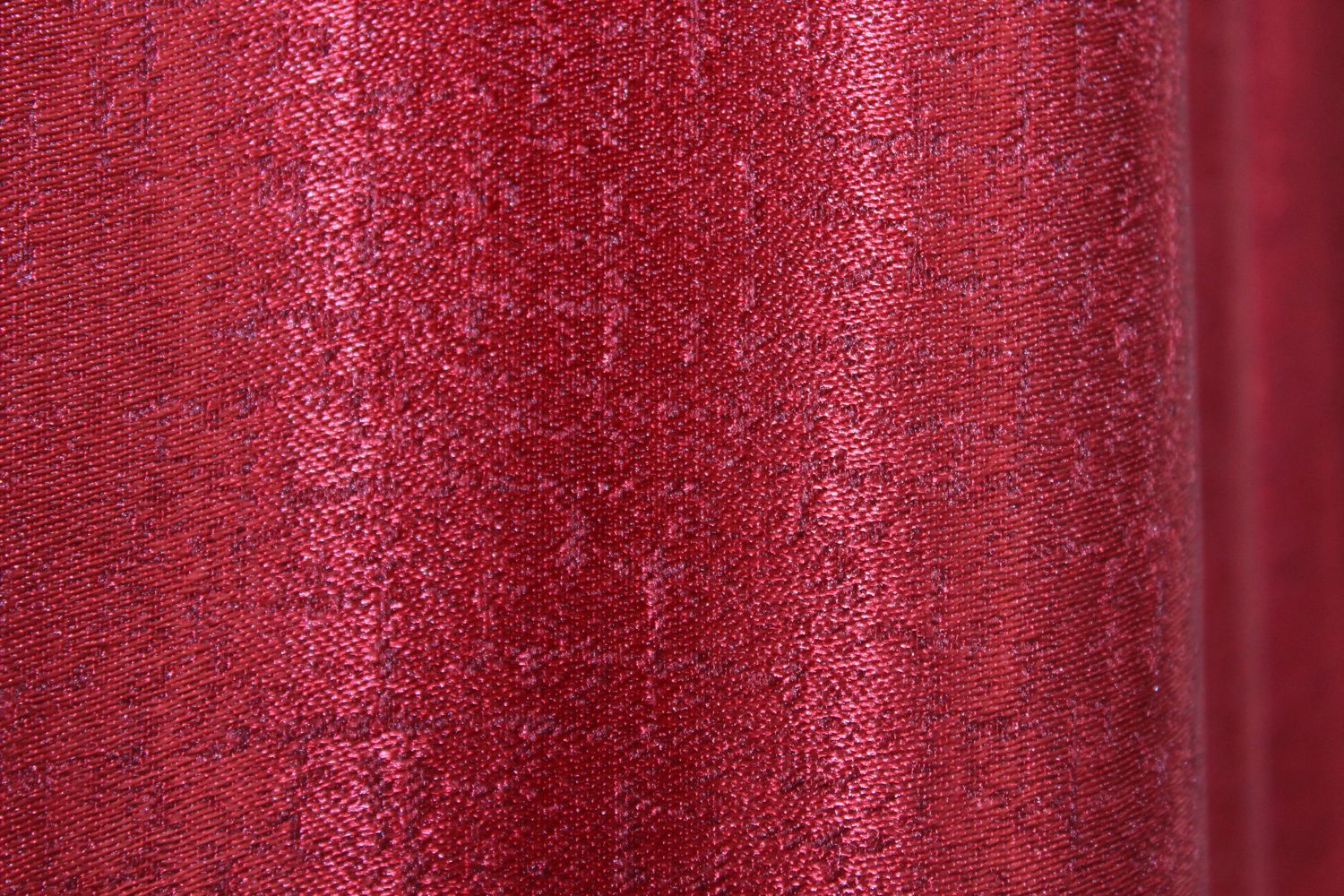 Комплект штор з тканини софт "Люкс" Колір красный 400ш, Красный, Комплект штор (2шт. 1,0х2,7м.), 1 м., 2,7 м., 100, 270, 1,5 - 2 м., В комплекте 2 шт., Тесьма