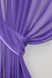 Комплект декоративних штор з шифону колір фіолетовий 006дк Фото 3