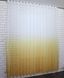 Комплект растяжка "Омбре" из шифона цвет жёлтый с белым 031дк 837т Фото 6