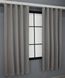 Комплект штор из ткани блэкаут "Fusion Dimout" цвет серый 832ш Фото 4