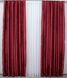 Комплект штор з тканини софт "Люкс" Колір красный 400ш Фото 3