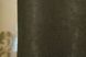 Комбинированные шторы из льна и блекаута цвет оливково-коричневый с бежевым 014дк (1044-984ш) Фото 8