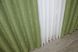 Комплект готовых штор, лен мрамор, коллекция "Pavliani" цвет оливковый 1175ш Фото 7