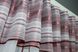 Кухонные шторы (280х170см) с ламбрекеном, на карниз 1-1,5м цвет белый с бордовым 091к 52-0730 Фото 5