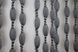 Штори-нитки "Шиніл" (1 шт 3х3 м) з люрексом колір темно-сірий 61-040