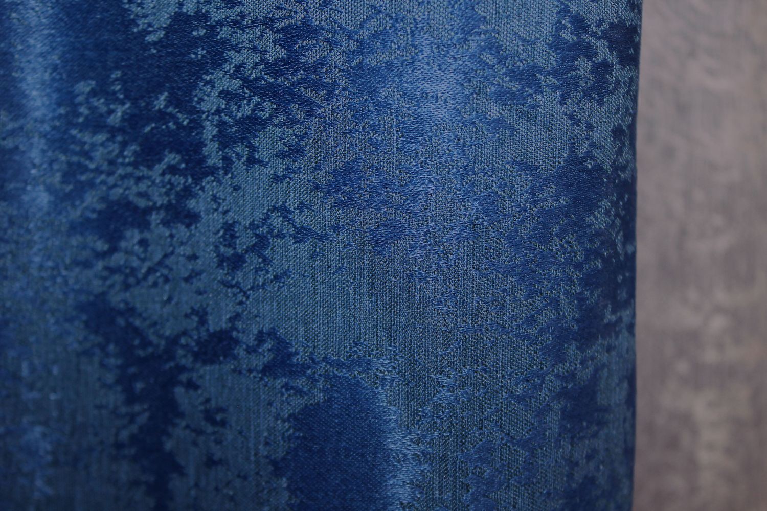 Комплект (2шт 1,2х1,7м) коротких комбінованих штор з жакарда колір синій з сіро-пудровим 032дк (1149-1210ш) 12-0006