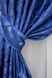 Комплект штор с ламбрекеном на карниз 3м цвет синий с белым 050лш 70-048 Фото 5