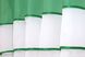 Кухонный комплект (270х170см) шторки с ламбрекеном и подхватами цвет белый с зеленым 084к 52-0627 Фото 4