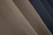Комбіновані штори з мікровелюра колір графітовий з темно-бежевим 014дк (1031-749ш) Фото 9