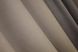 Комбіновані штори з мікровелюра колір какао 014дк (746-1014ш) Фото 10