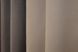 Комбіновані штори з мікровелюра колір какао 014дк (746-1014ш) Фото 9