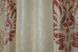 Комплект штор из ткани блэкаут-софт цвет песочный с бордовым 016дк (1276Б-143-1276Бш) Фото 9