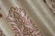 Комплект штор из ткани блэкаут-софт цвет песочный с бордовым 016дк (1276Б-143-1276Бш) Фото 10