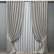 Комплект (2шт 2х3м) штор фактурный лен премиум, коллекция "Grand Linen", цвет светло-серый 2041ш 32-387 Фото 2