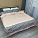 Комплект постельного белья Ранфорс, Decorator Cotton Collection Skagen Евро 220х200 персиковый с серым (88-124) Фото 1